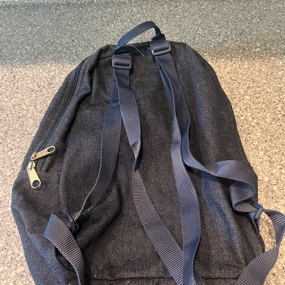 JanSport Half Pint FX Mini Backpack in Double Denim - Picture 3 of 4